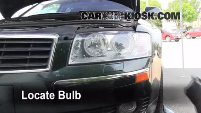 2004 Audi A8 Quattro L 4.2L V8 Luces Luz de marcha diurna (reemplazar foco)